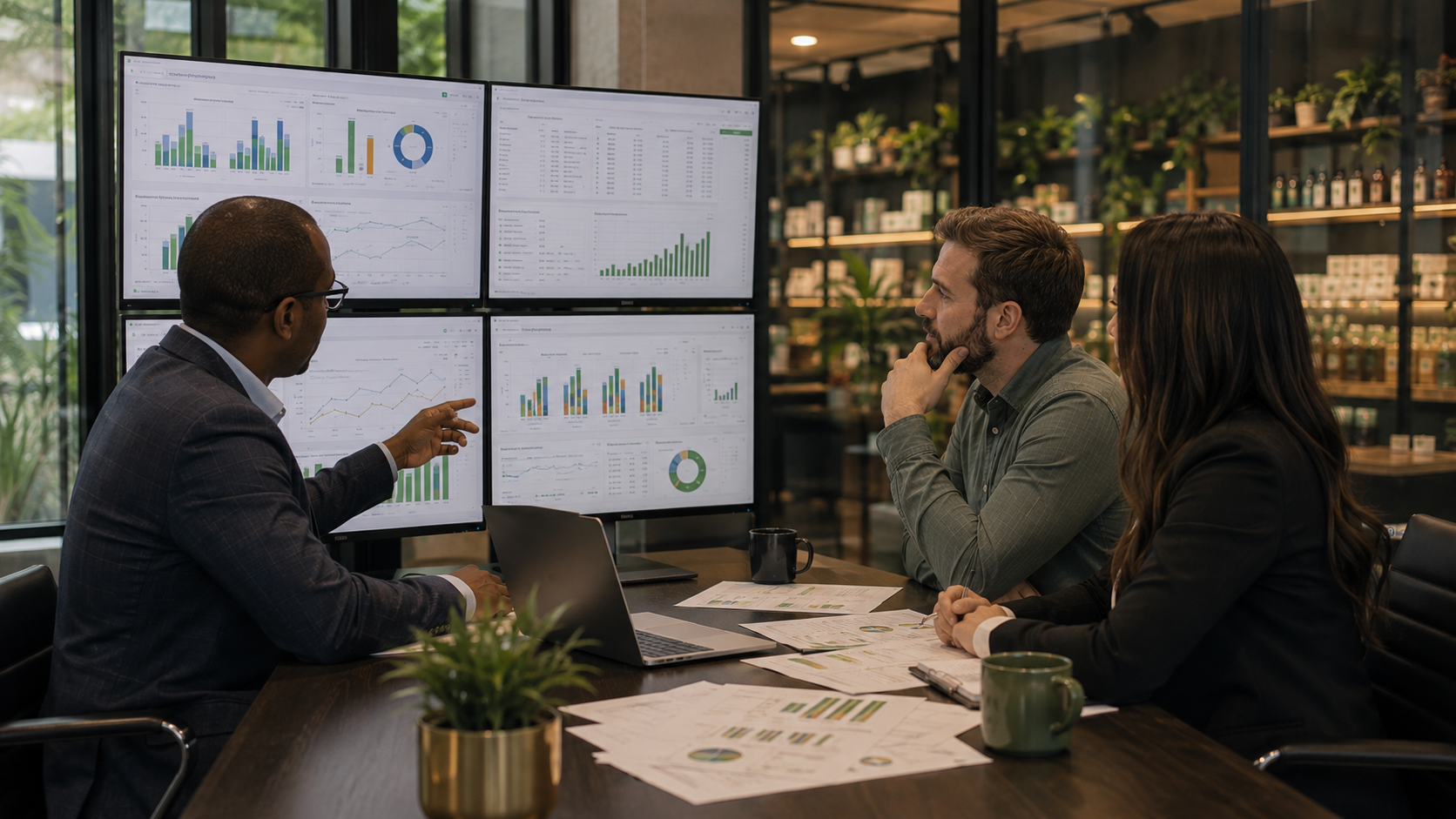 Tax planning meeting for cannabis business owners